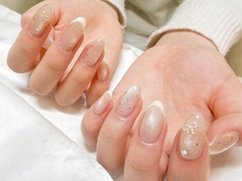 ライトウェーブ 長野駅前店の写真/【スカルプで美フォルムが叶う！】憧れのロングネイルで美しい指先へ★理想の形と長さを実現。