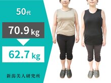 新潟美人研究所/体が軽くなった