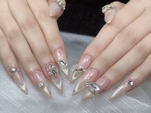 サリーネイルラボ(Sully Nail Lab)/マグネットフレンチネイル