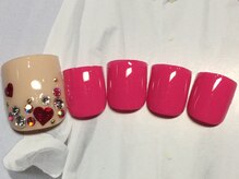 ネイルサロン リリオ(Nail Salon Ririo)/ラブリーフットネイル