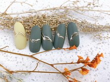 ネイルサロン&スクール ジーナ(GINA)/緑×マット