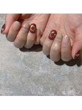 アティックネイルアトリエ(attic nail atelier)/大人クリスマスネイル★