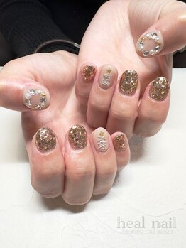 ヒールネイル(heal nail)/クリスマスネイル