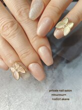 プライベート ネイルサロン マーマ(murmur)/蝶々デザイン