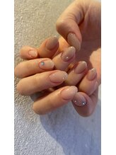 テラスヘア(TERRACE hair)/ナチュラルネイル+ストーン