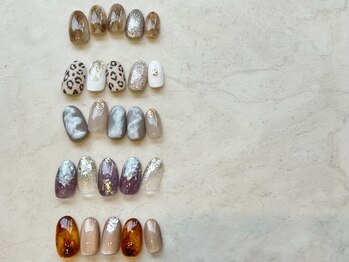 ジャストネイル ラヴィ店(JustNail)の写真/オフィスネイル～トレンドデザインまで幅広くご用意◎気分やTPOに合った爪を叶えます☆クーポンも要check！