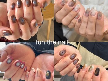 ファンザネイル(fun the nail)の写真/トレンドのニュアンス系ネイルが得意!ナチュラルから個性派まで自分らしいが叶う♪パラジェルで自爪育成☆