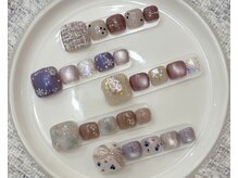 1.2.3月定額フットネイル