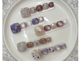 1.2.3月定額フットネイル