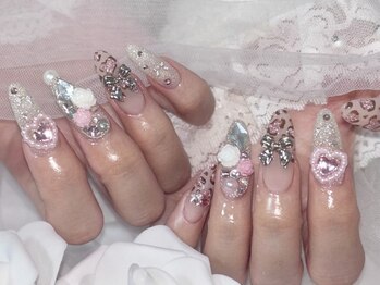 マミーフルール(Mamie fleur)の写真/《Y2K/韓国/推し活/ワンホン》LIVE・イベントに向けた★爆カワnail☆推しに褒められたい...オタク集合！