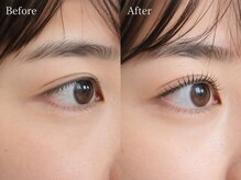 edge hair ＋make アイサロン南流山の雰囲気（横顔まで美しい自然な立ち上がり！［南流山/まつ毛パーマ］）