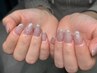 【hand】フラッシュネイル￥6600→￥6100