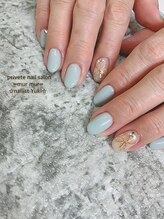 プライベート ネイルサロン マーマ(murmur)/ミラーフラワーネイル