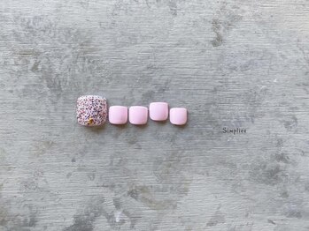 シンプリー ネイルアンドアイラッシュ 祖師谷大蔵店(Simpliee Nail&Eyelash)/フットネイル