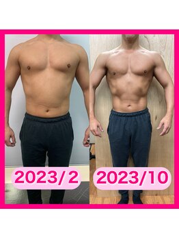 プライベートジム ゲート(Private Gym Gate)/ビフォーアフター