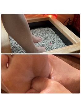リラクレア(RELACREA)/フットケア+足岩盤浴でポカポカ