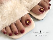 アテ(ate)/ハートフットネイル