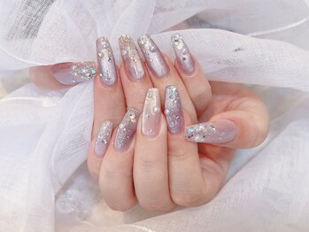 デコール 心斎橋(DECOR)/アジサイしずくネイル