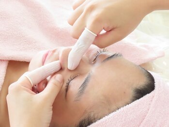 サロンド ケイティ(Salon de Katy)の写真/【お肌の黒ずみ/皮脂詰まりに】施術後はふっくらもちもちのツヤツヤお肌に♪[無料駐車場/貸切OK/当日予約]