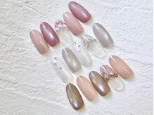 ビーエスネイル 金山店(bs-nail)/うるちゅんマグ×秋ツイード