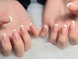 ベースカラー有りフレンチ