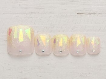 ネイルミックス 自由が丘店(Nail Mix)/オーロラ×グラデーション5990円