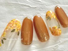 ヌーベルネイル(Nouvelle Nail)/金木犀ネイル