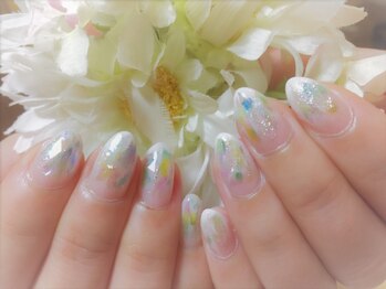 アンベリール ネイルサロンアンドスクール(embellir)/オーロラネイル