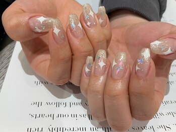 アース コアフュールボーテ 松本庄内店(EARTH coiffure beaute)/長さ出しフルデザイン14000円