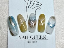 ネイルクイーン(Nail Queen)/海ニュアンス♪¥8800