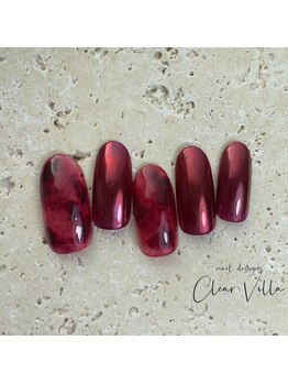 ネイルサロンクリアヴィラ(nail salon clear villa)/trend &nbsp;nuance￥8990