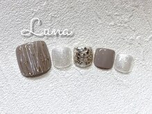 ネイルアンドまつ毛エクステ ルーナ イオンモール東久留米店/フット定額8900円