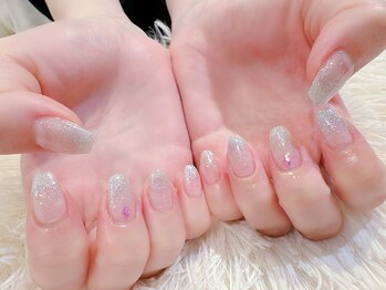 ラルネイル 大宮(Lull. nail)/#ラメグラ#シンプル#キレイめ