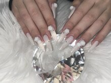 ベーシック ネイルウィザードアカデミー 本厚木店(Basic×NailWizardAcademy)/薔薇ネイル