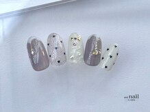 アンドラッシュ アンドネイル 本郷三丁目駅前店(and lash/and nail)/全体アート/定額華やか