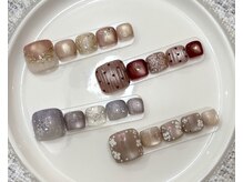 1.2.3月定額フットネイル
