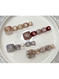 1.2.3月定額フットネイル