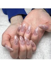 ココプラス(COCO+)/ブラウンチーク×ハート