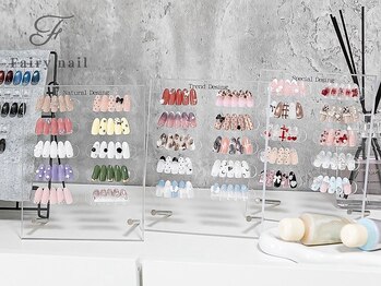 フェアリーネイル(Fairy nail)の写真/【ワンホンも再現性抜群の大人気コース★】最旬トレンドに合わせた定額コースを3種類ご用意◎