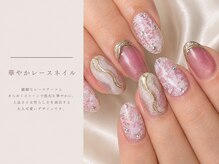 タッシュネイル(TASH nail)の雰囲気(SNSで人気のレースネイルメニューございます♪)