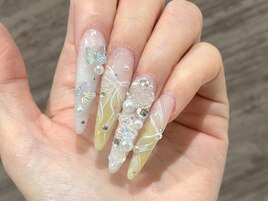 ★オーロラリボンネイル★