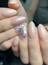 レディグリッター(Lady glitter)/ヌーディグラデシェルアート