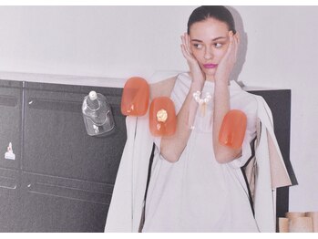 フリーズネイル 三宮店(FREE'S nail)/オレンジネイル