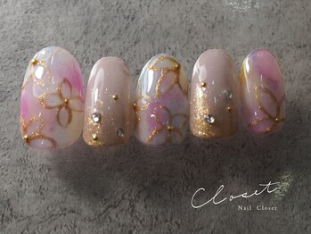 ネイルクローゼット(Nail Closet)/7月 Monthly Design
