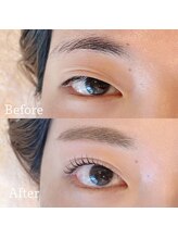 ウードアイギンザ(OUD EYE GINZA)/【まつ毛パーマ+アイブロウWAX】