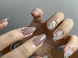 しずくネイル
