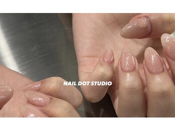 ネイルドットスタジオ 堺筋本町(NAIL DOT STUDIO)/ちゅるんワンカラー