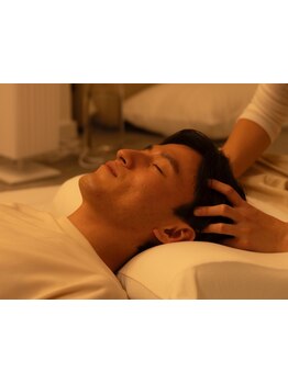 ヘッドスパで癒されたい