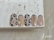 リセ 銀座本店(Lisse)/ヒョウ柄ネイル