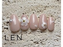 レン(LEN.)/ぷっくりフラワー【B】